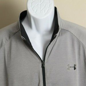 Under Armour Men's gray 1/2 zip golf Jacket XL